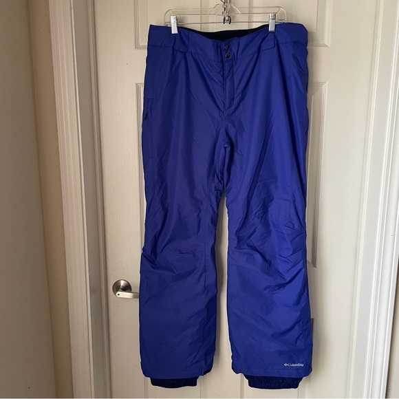 Columbia Sportswear Company Blue Ski Snow Pants, Size 1X - Picture 1 of 8